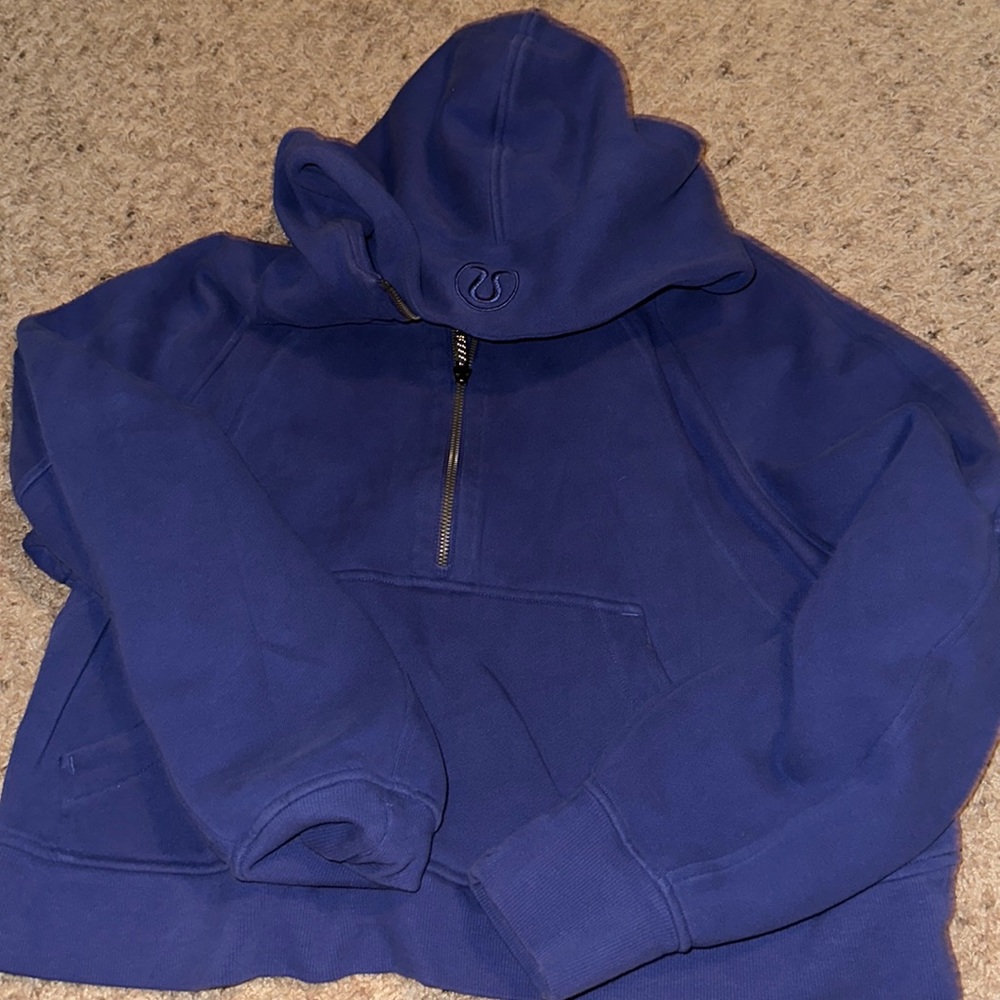 lululemon half zip scuba